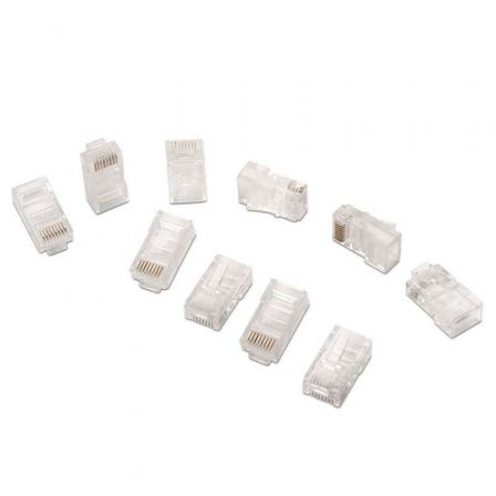 Aisens Conector RJ45 Cat.5e AWG24 Transparente (10 unidades)